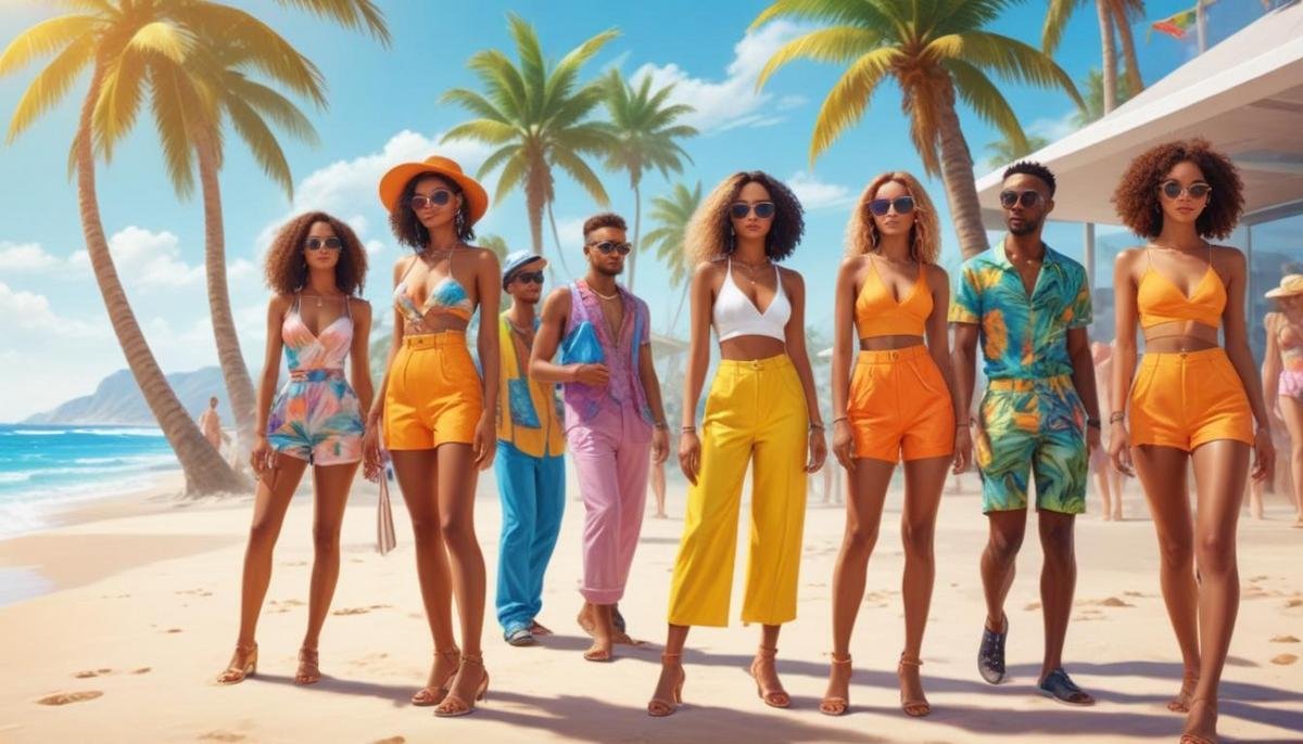 Paleta de cores que iluminam o verão 2026 Paleta de cores que iluminam o verão 2026