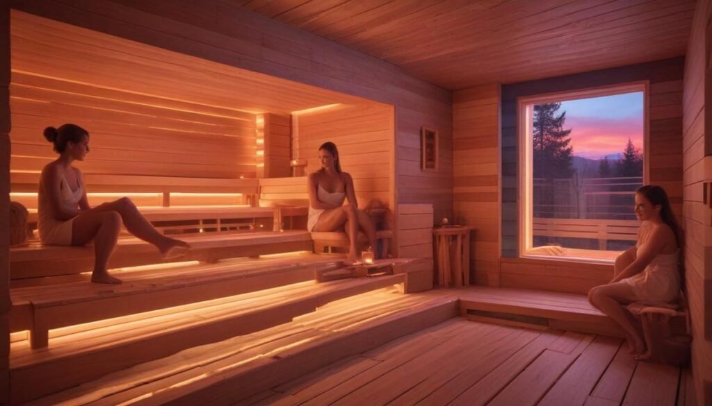 Saunas performáticas: descubra como transformar seu relaxamento em arte e saúde